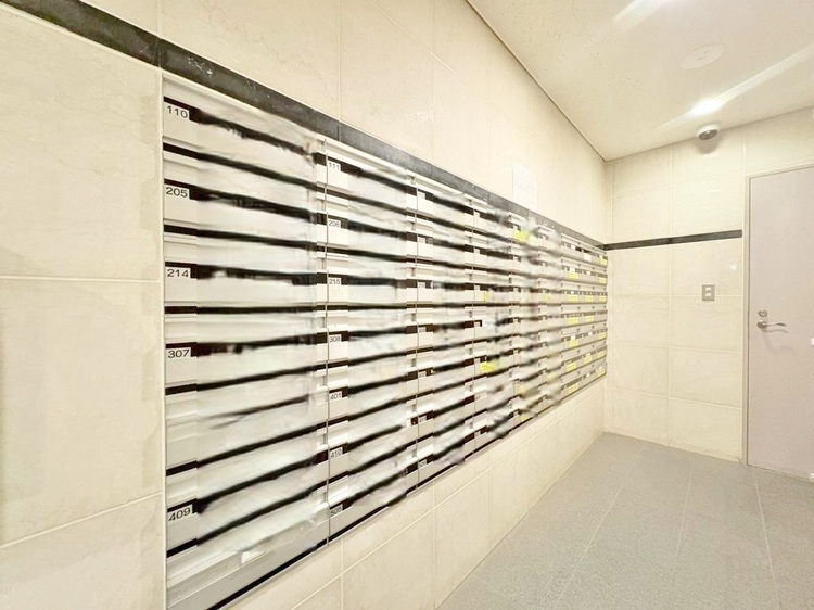 その他 郵便物を受け取るための郵便受けも、きちんと管理されています。