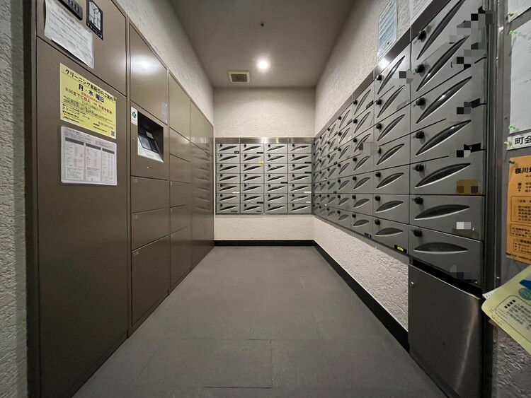 その他 郵便物を受け取るための郵便受けも、きちんと管理されています。