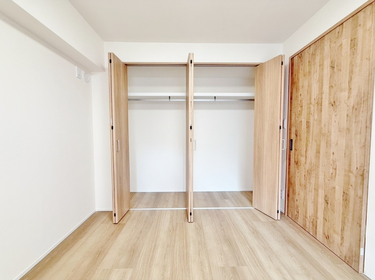 収納 居室にはクローゼットがあり、荷物もスッキリ収納して快適にお過ごしいただけます。