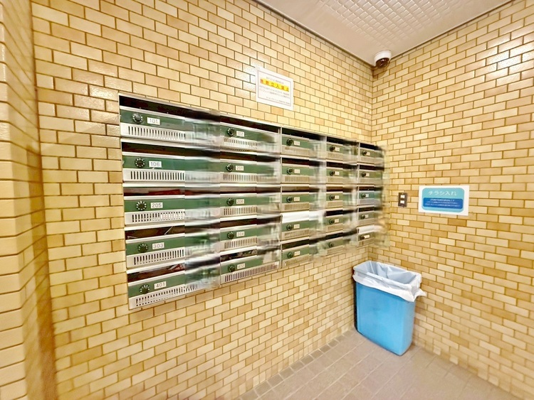 その他 郵便物を受け取るための郵便受けも、きちんと管理されています。