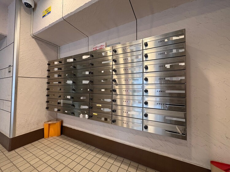 その他 郵便物を受け取るための郵便受けも、きちんと管理されています。