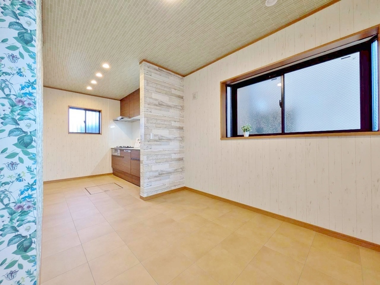 居間 豊かな居住性と、安心感を満たすクオリティが見事に調和した住空間。