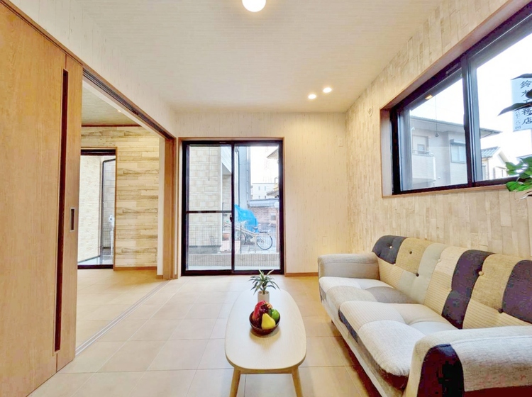 居間 ひとつひとつの空間に宿した機能性、そして美意識。