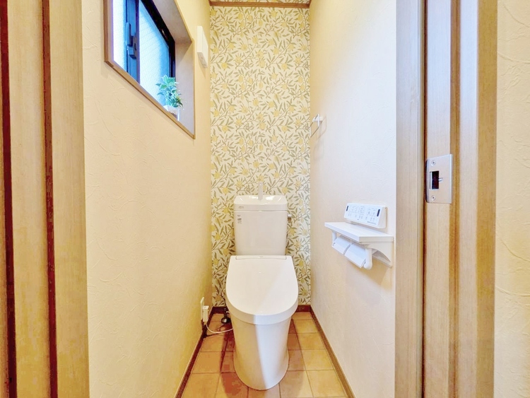 トイレ 暮らしの中のさりげないひとときの快適さにも、こだわりを、持って設備を配しております。