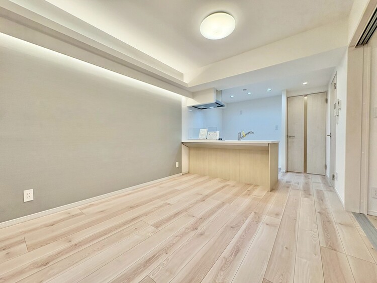 居間 ひとつひとつの空間に宿した機能性、そして美意識。