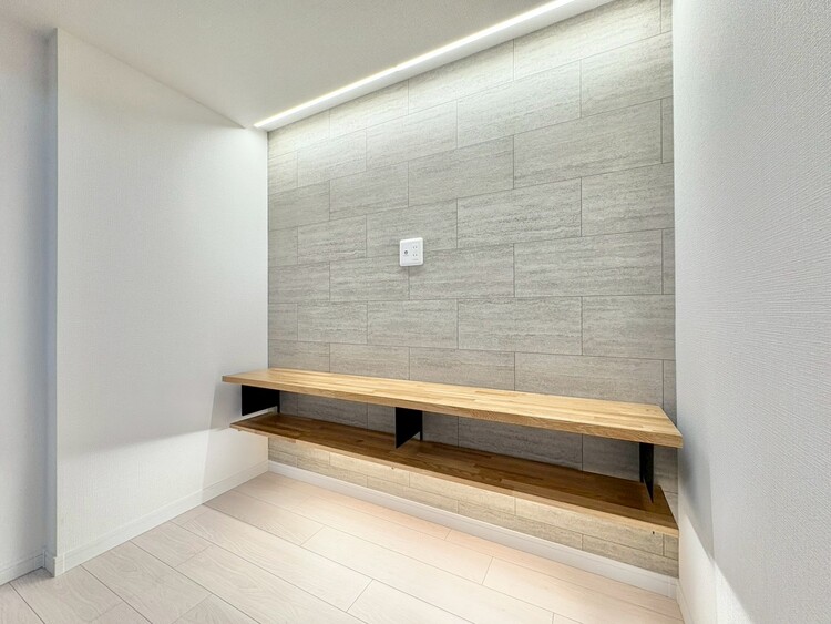 居間 豊かな居住性と、安心感を満たすクオリティが見事に調和した住空間。