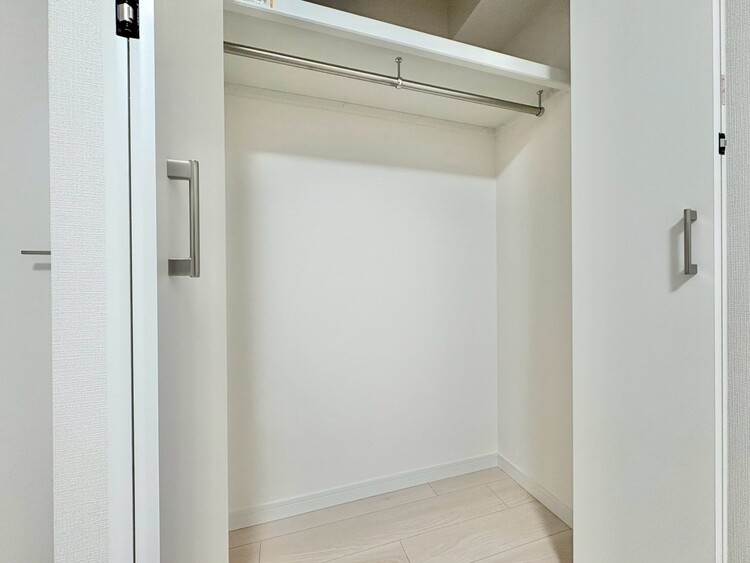 収納 居室にはクローゼットがあり、荷物もスッキリ収納して快適にお過ごしいただけます。