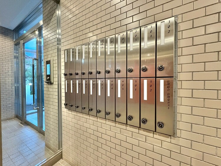 その他 郵便物を受け取るための郵便受けも、きちんと管理されています。