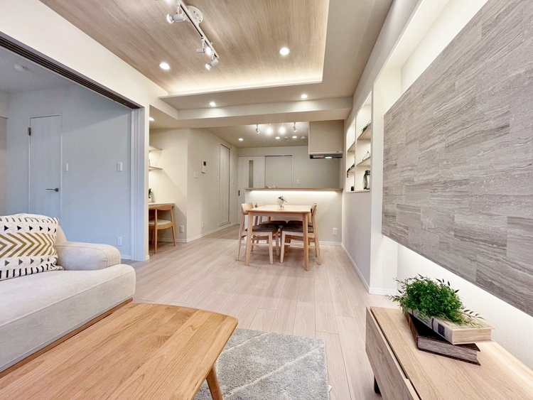 居間 過ごす時間が、たくさんの思い出として紡がれていく場所。