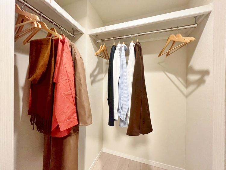 収納 居室にはクローゼットがあり、荷物もスッキリ収納して快適にお過ごしいただけます。