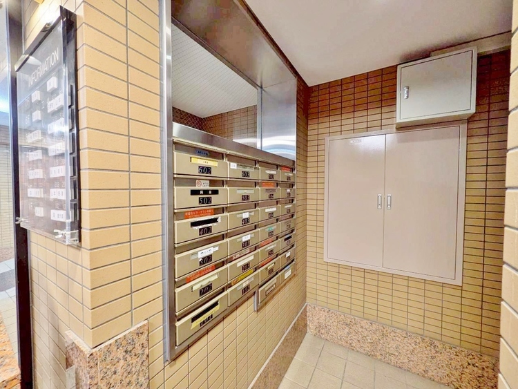 その他 郵便物を受け取るための郵便受けも、きちんと管理されています。