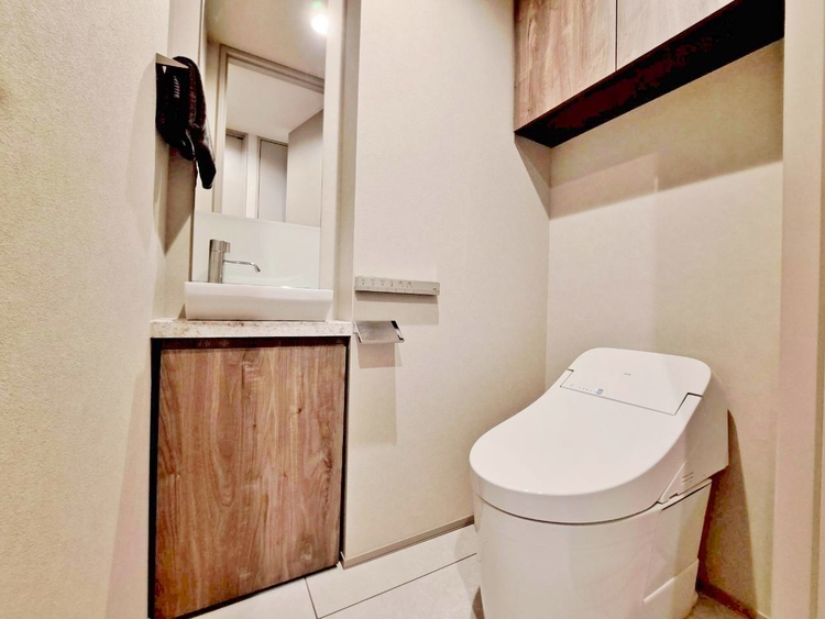 その他 清潔感の高いお手洗い。