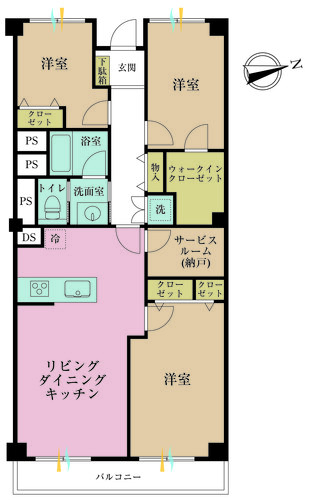 妙蓮寺ハウスＡ棟の物件画像