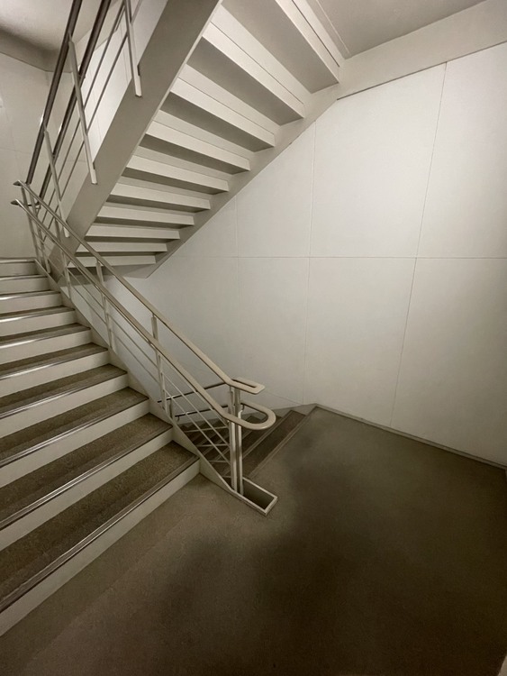 その他 共用部の階段です。明るく清潔に管理されています。