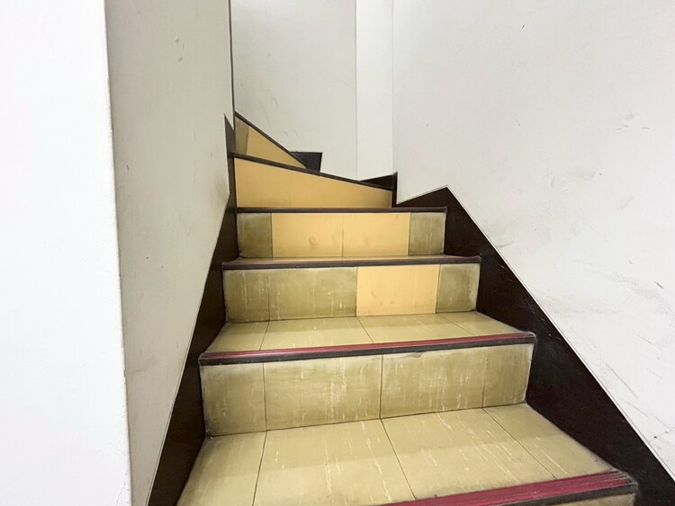 その他 共用部の階段です。明るく清潔に管理されています。