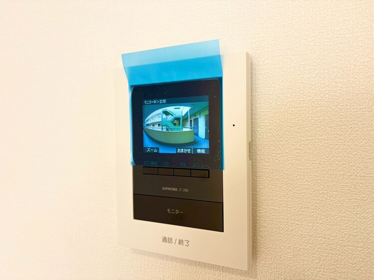 その他 誰が来てもわかる様にモニター付きインターホンを設置。