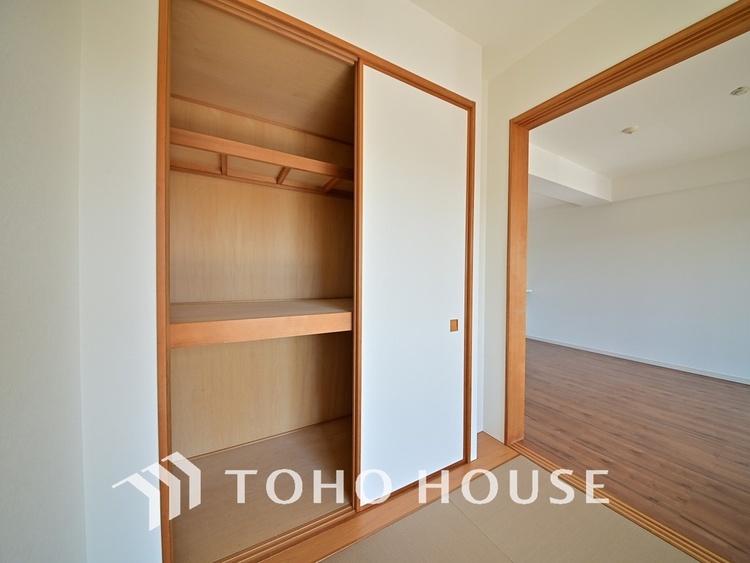 収納 収納力のある押入れで片付けにも困りません