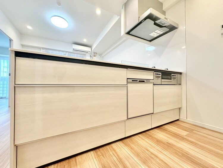 キッチン 使いやすくスタイリッシュなキッチン空間になっております。
