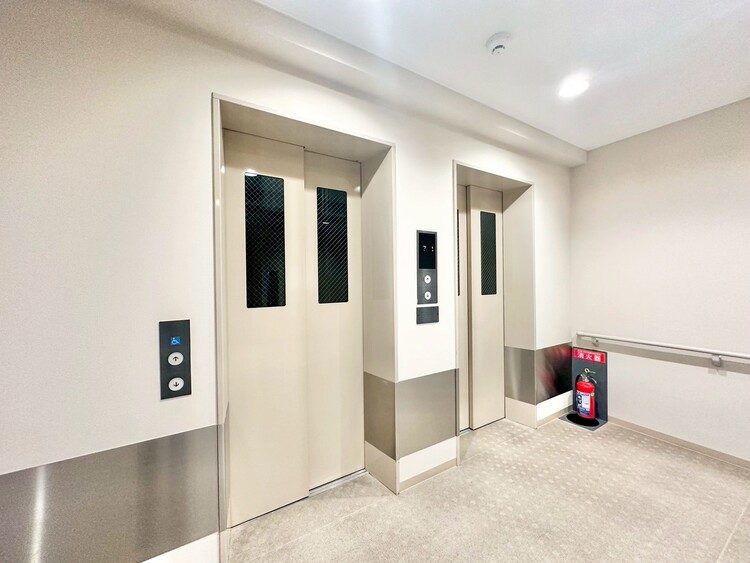 設備 エレベーター完備のため荷物が多くなっても安心。