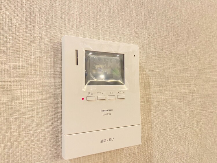 その他 誰が来てもわかる様にモニター付きインターホンを設置。