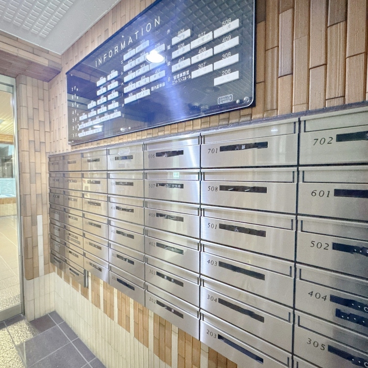 設備 郵便物を受け取るための郵便受けも、きちんと管理されています。