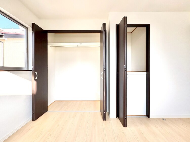 収納 居室にはクローゼットがあり、荷物もスッキリ収納して快適にお過ごしいただけます。