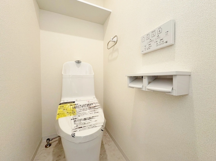 トイレ 暮らしの中のさりげないひとときの快適さにも、こだわりを、持って設備を配しております。