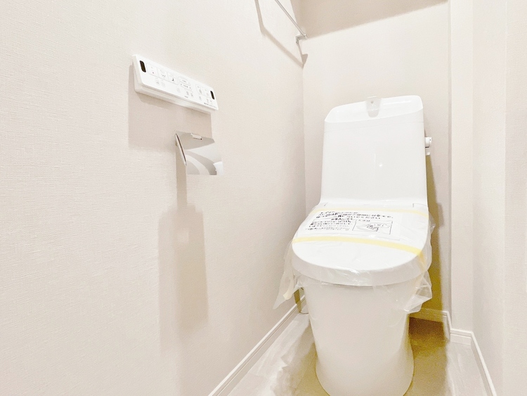 トイレ 暮らしの中のさりげないひとときの快適さにも、こだわりを、持って設備を配しております。