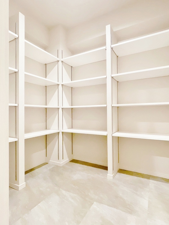 収納 暮らし心地を大きく左右する収納を、適材適所に配置し使い勝手を考慮しました。