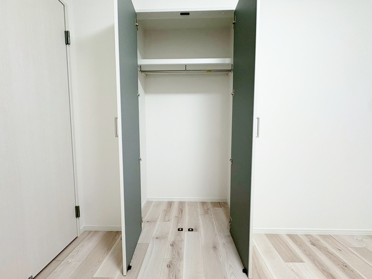 収納 居室にはクローゼットがあり、荷物もスッキリ収納して快適にお過ごしいただけます。