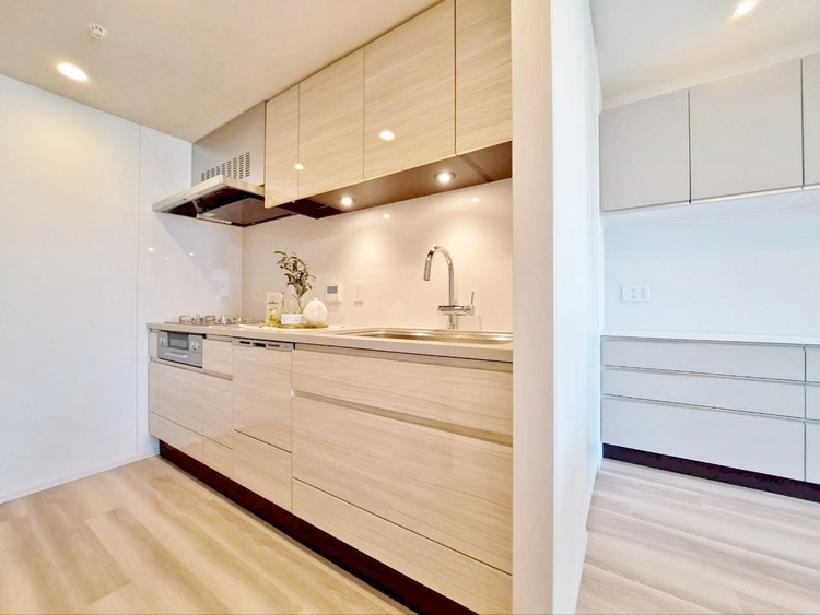 キッチン 洗練されたスタイリッシュなデザイン性と使いやすさを備えた仕様。