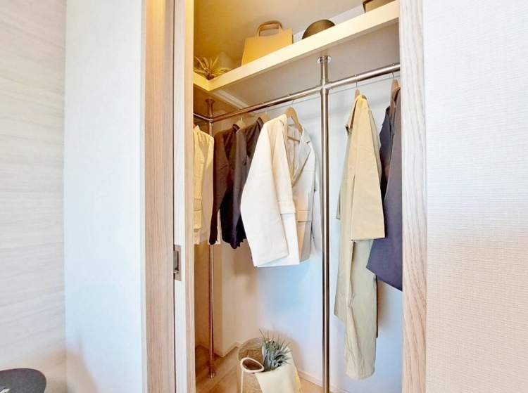 収納 居室にはクローゼットがあり、荷物もスッキリ収納して快適にお過ごしいただけます。