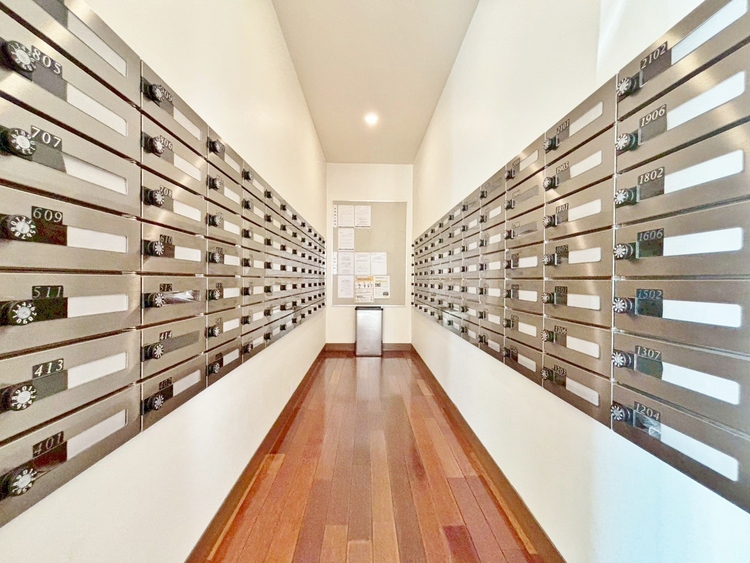 設備 郵便物を受け取るための郵便受けも、きちんと管理されています。