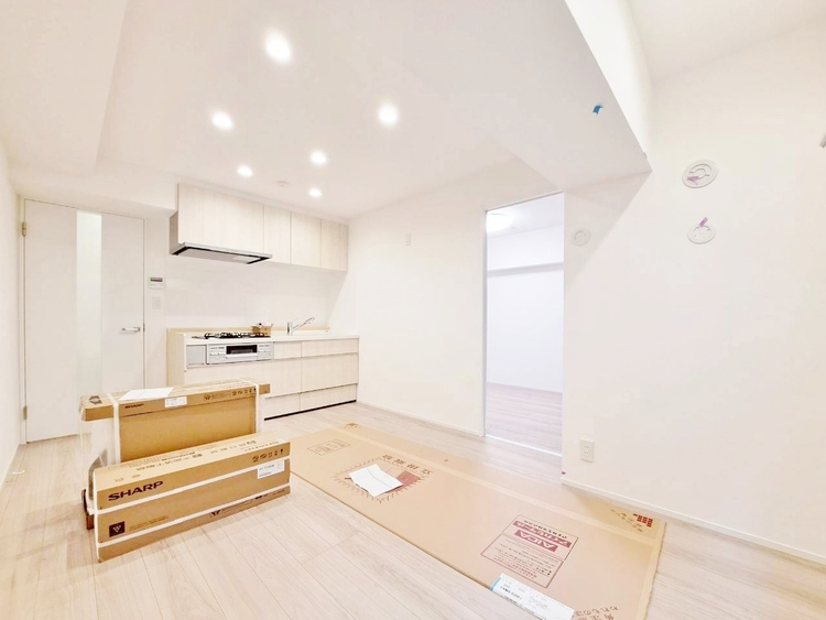 居間 豊かな居住性と、安心感を満たすクオリティが見事に調和した住空間。