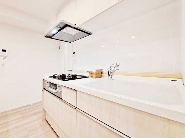 キッチン 洗練されたスタイリッシュなデザイン性と使いやすさを備えた仕様。