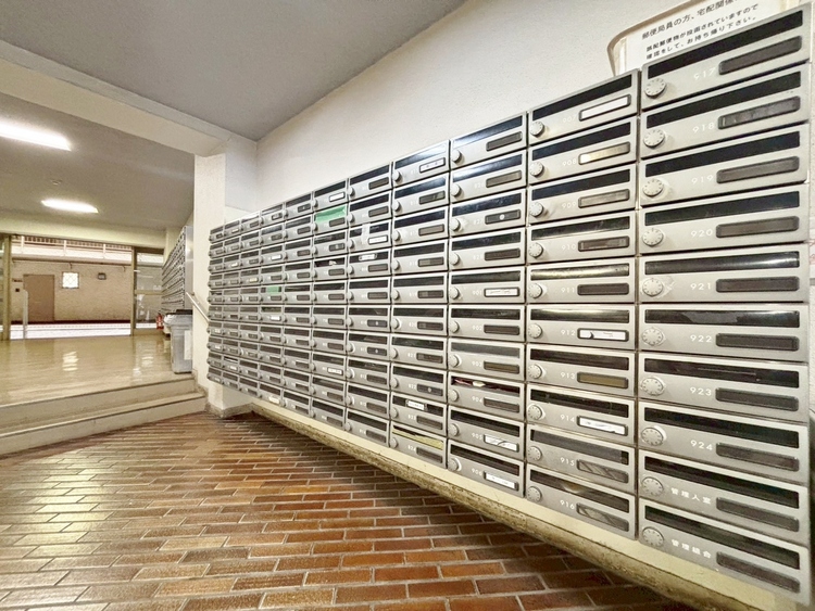 設備 郵便物を受け取るための郵便受けも、きちんと管理されています。