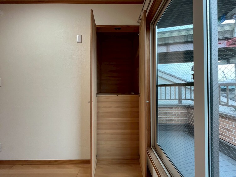 収納 居室にはクローゼットがあり、荷物もスッキリ収納して快適にお過ごしいただけます。