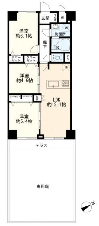 間取り ３ＬＤＫ