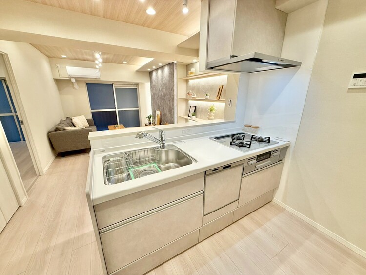 その他 開放感のあるキッチンスペース。調理をしながら、会話も弾みそうですね。