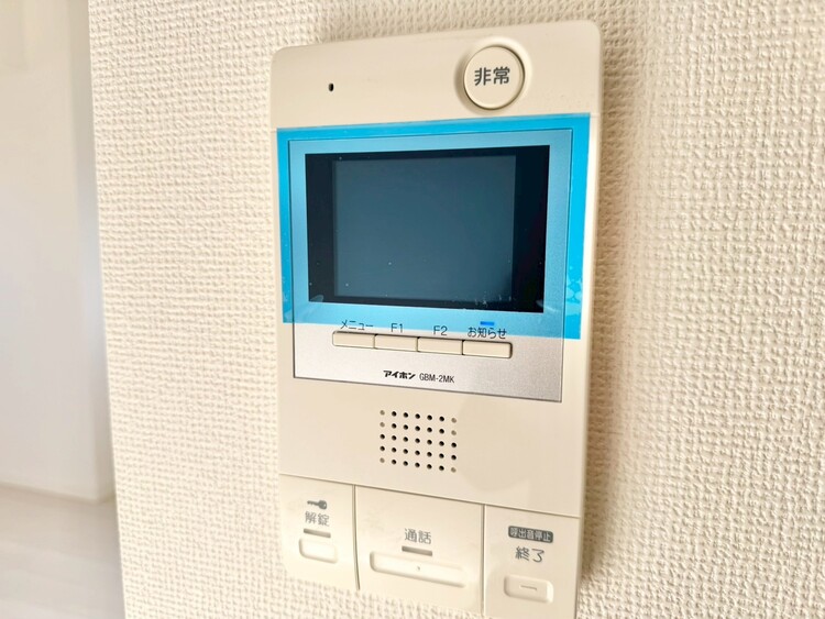 その他 誰が来てもわかる様にモニター付きインターホンを設置。