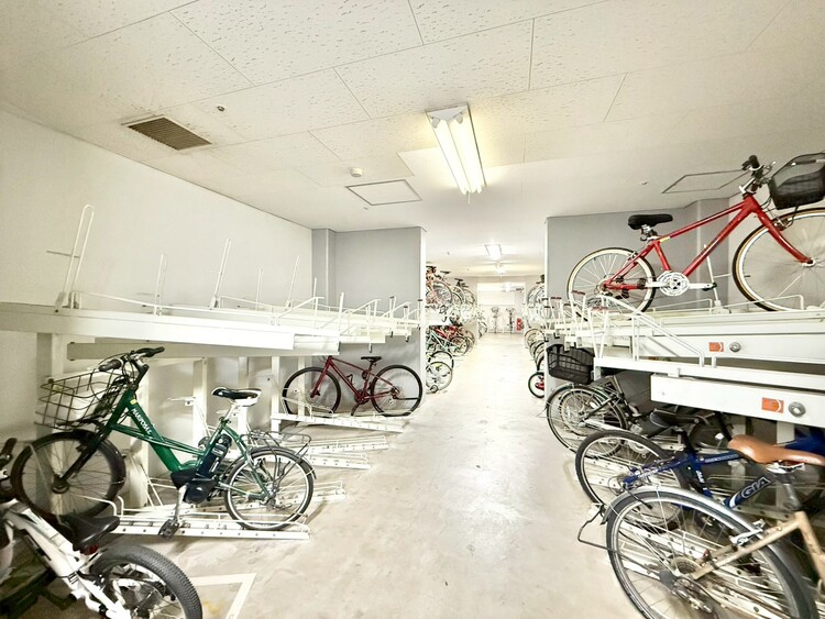 その他 駐輪場も綺麗に整頓されています。※空き状況は都度ご確認下さい。