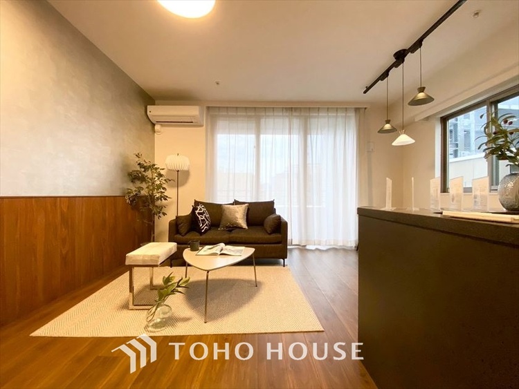 内装 【LIVING】◆家族◆愛する家族を一目で見渡せる。家族が集う空間。永遠に続く幸せな毎日を、ここで。