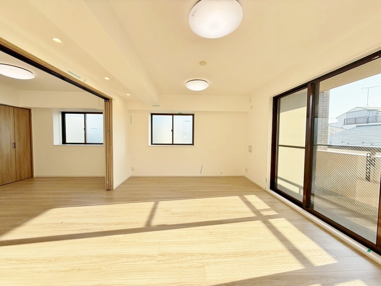 居間 「空間が織り成すひとつ先の住み心地」を演出します。