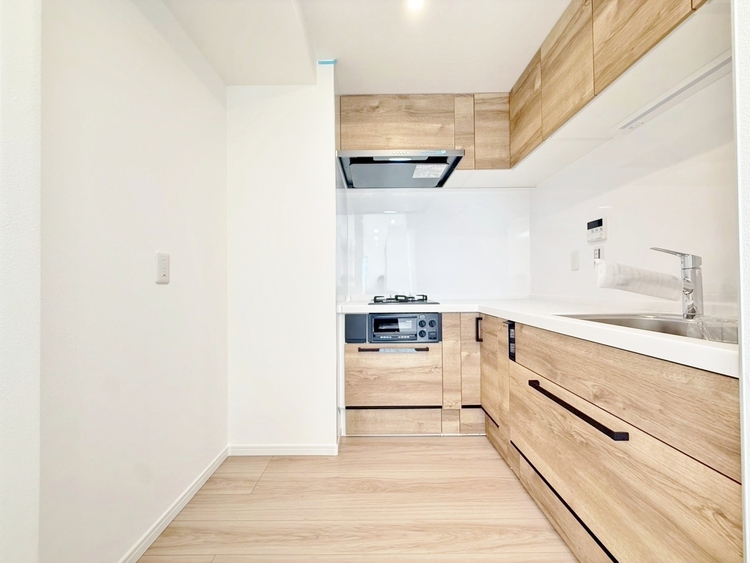 キッチン 洗練されたスタイリッシュなデザイン性と使いやすさを備えた仕様。