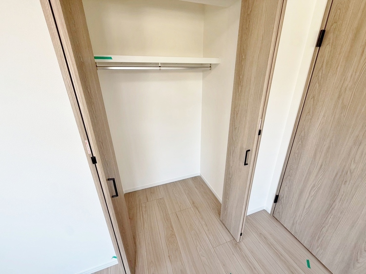 収納 居室にはクローゼットがあり、荷物もスッキリ収納して快適にお過ごしいただけます。