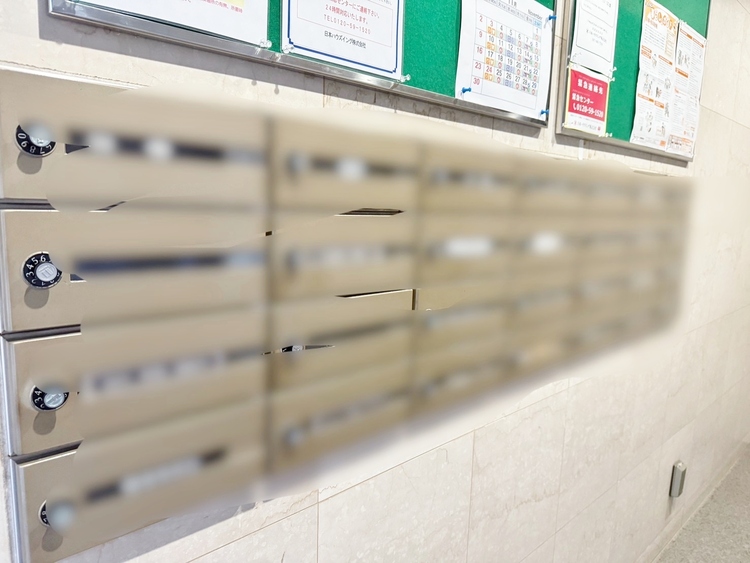 その他 郵便物を受け取るための郵便受けも、きちんと管理されています。