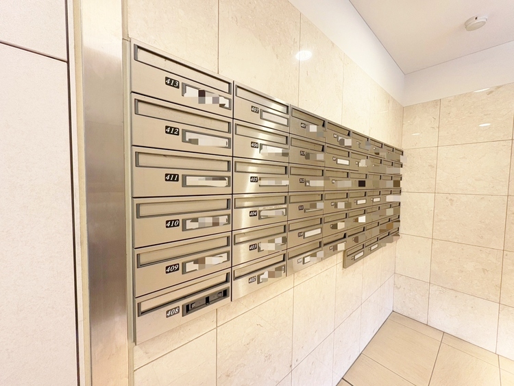 その他 郵便物を受け取るための郵便受けも、きちんと管理されています。