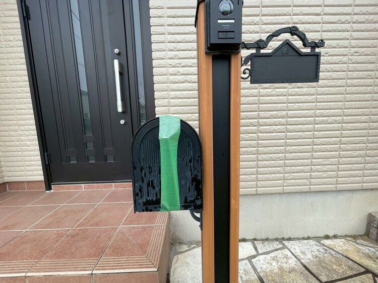 その他 郵便物を受け取るための郵便受け。