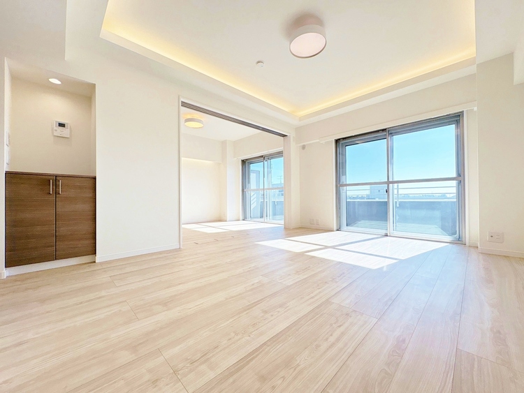 居間 ひとつひとつの空間に宿した機能性、そして美意識。