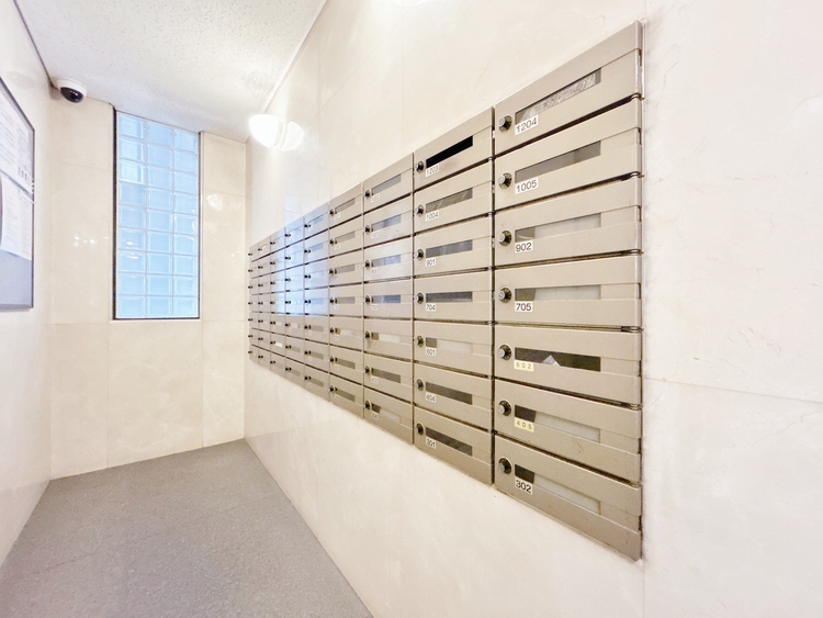 設備 郵便物を受け取るための郵便受けも、きちんと管理されています。